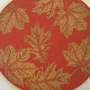Set of Two Fall Placemats
